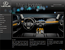 Tablet Screenshot of lexus-mapupdates.eu